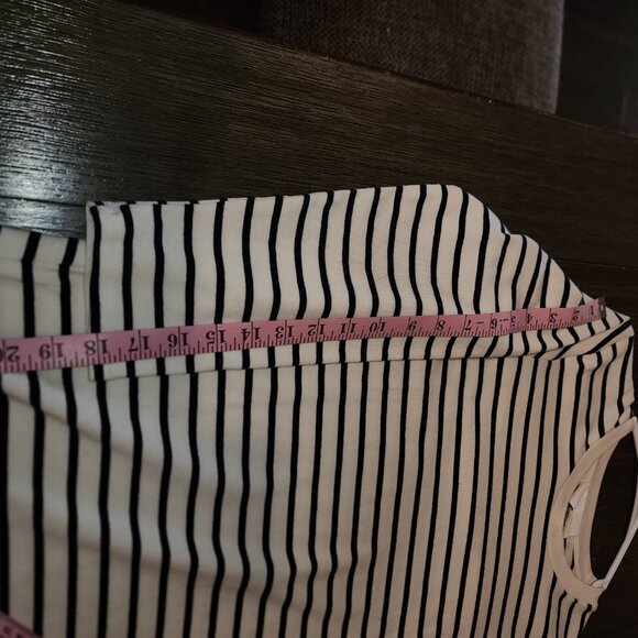 Tuckernuck Pomander Place Navy Stripe Gio Maxi Dress NWOT Small - Picture 5 of 8